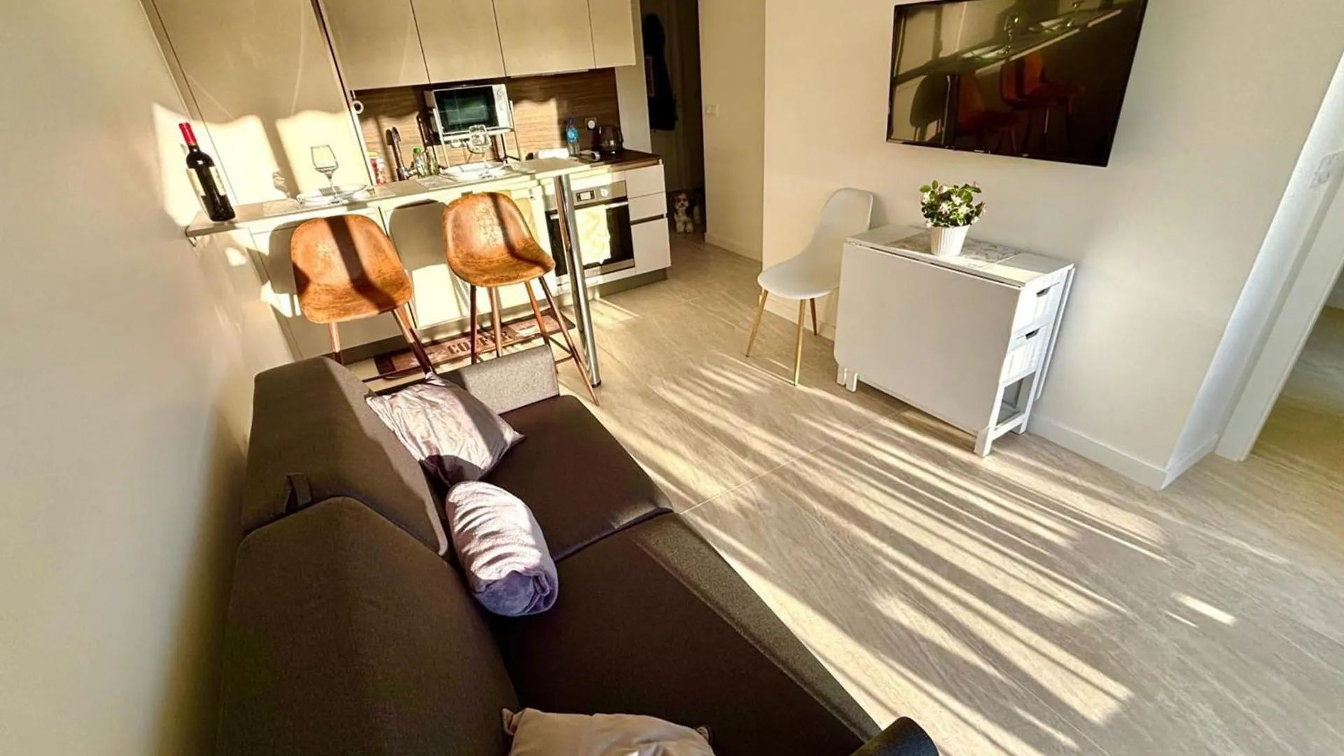 One-Bedr Ap 50M From The Beach Terrace Swimming Pool Air Con Antibes 0*,  France